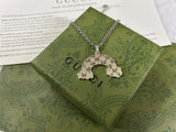GG Rainbow Pendant Necklace