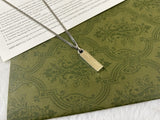 GG Enamel Pendant Necklace