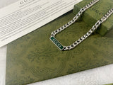 GG Enamel Chain Necklace