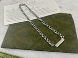 GG Enamel Chain Necklace