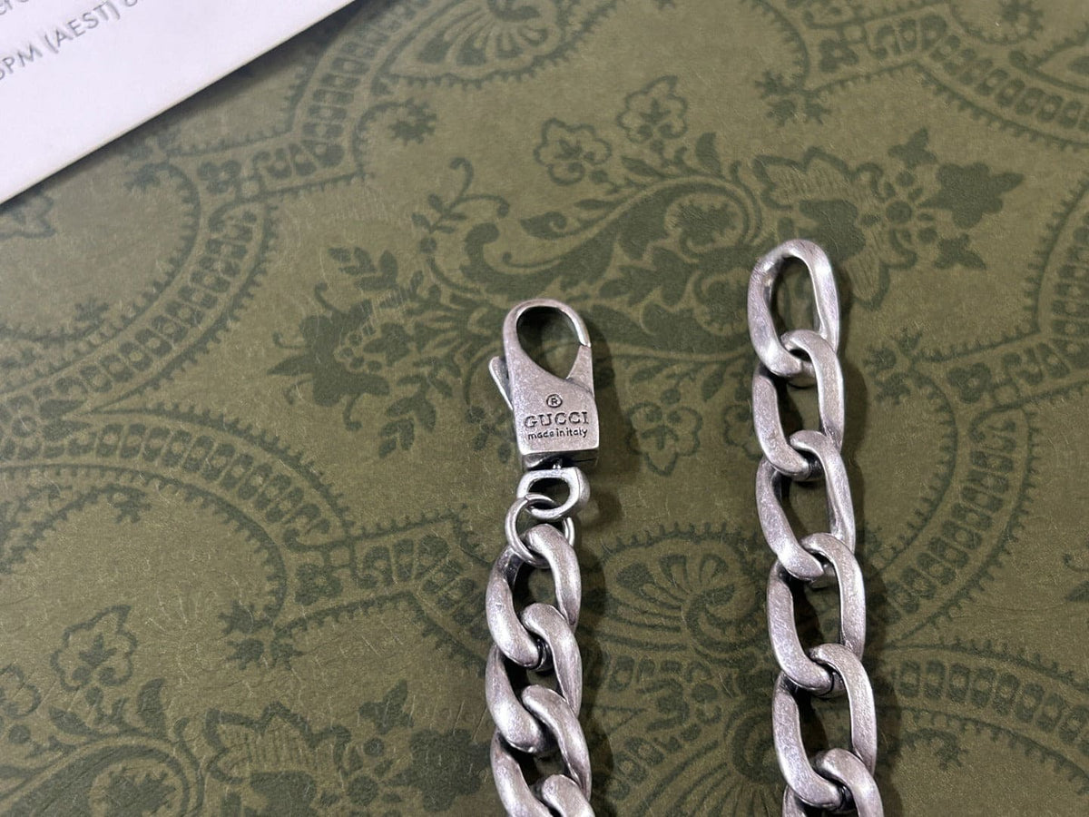 GG Enamel Chain Necklace