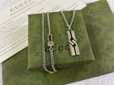 GG Knot Pendant Necklace
