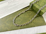 GG Interlocking G Chain Necklace