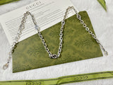 GG Interlocking G Chain Necklace