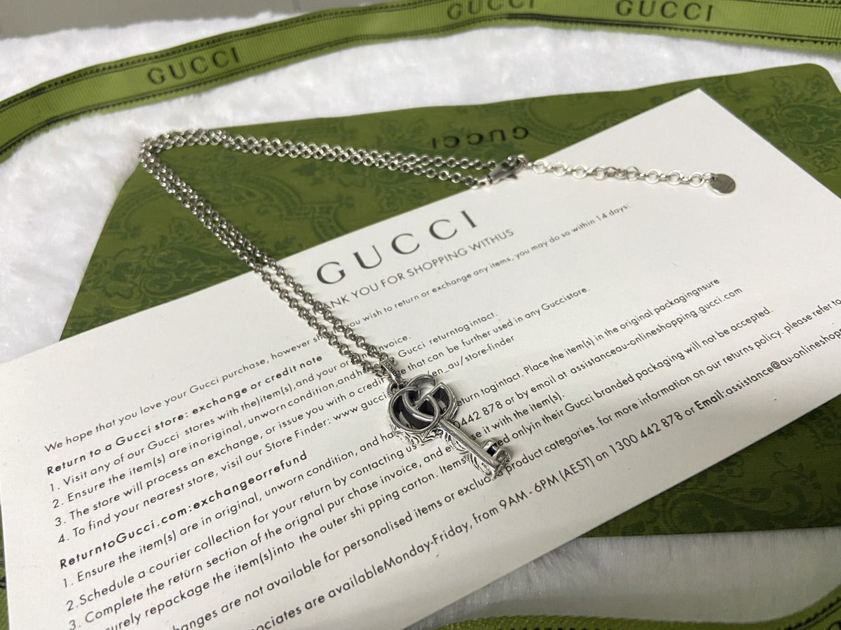 GG Key Necklace
