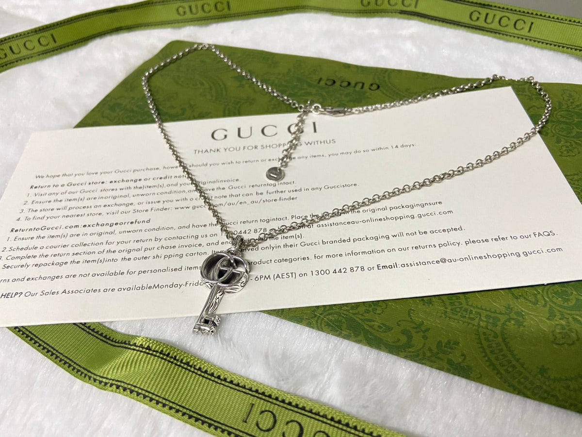 GG Key Necklace