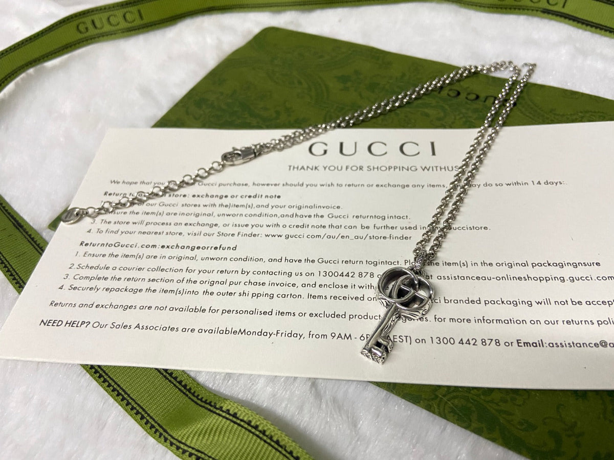 GG Key Necklace