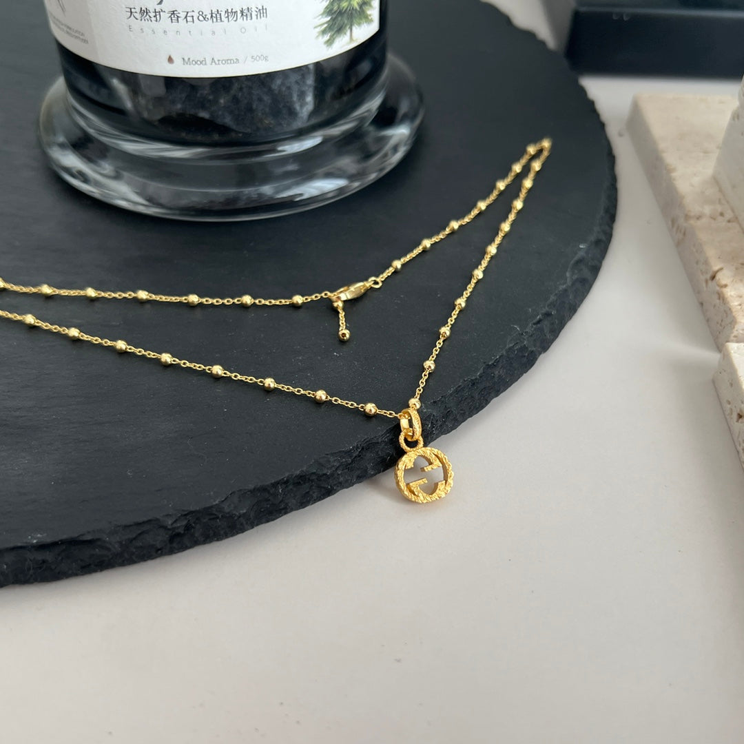 18K GG Interlocking G Necklace