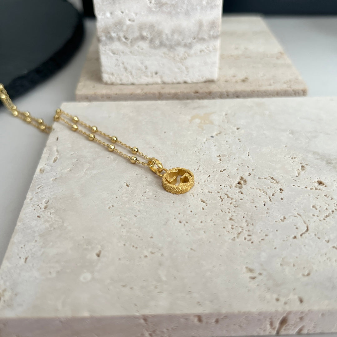 18K GG Interlocking G Necklace