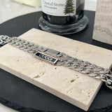 GG Logo Enamel Chain Necklace