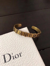 18K CD J'Adior Star Open Cuff Bracelet