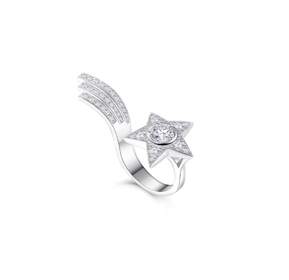 18K Chanel Com¡§¡§te Diamonds Ring