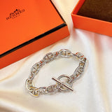 18K Cha?ne D'ancre Encha?n¡§|e H Bracelet