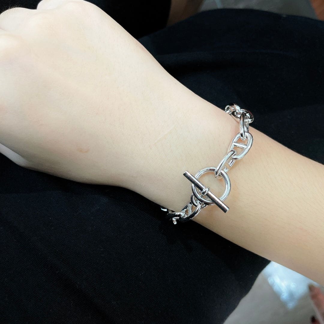 18K Cha?ne D'ancre Encha?n¡§|e H Bracelet