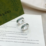 GG Interlocking G Turquoise Ring