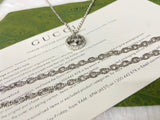 GG Interlocking G Pendant Necklace