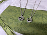 GG Interlocking G Pendant Necklace
