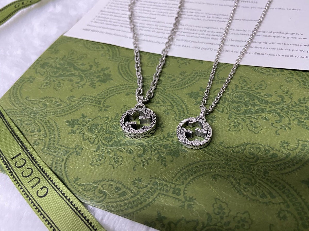 GG Interlocking G Pendant Necklace