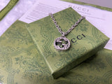 GG Interlocking G Pendant Necklace