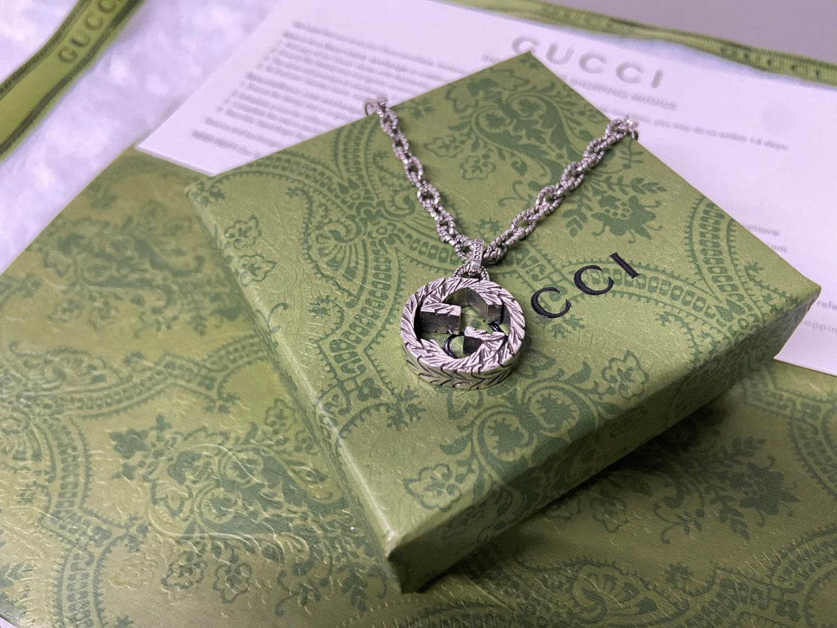 GG Interlocking G Pendant Necklace