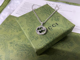 GG Interlocking G Pendant Necklace