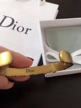 18K CD J'Adior Star Open Cuff Bracelet