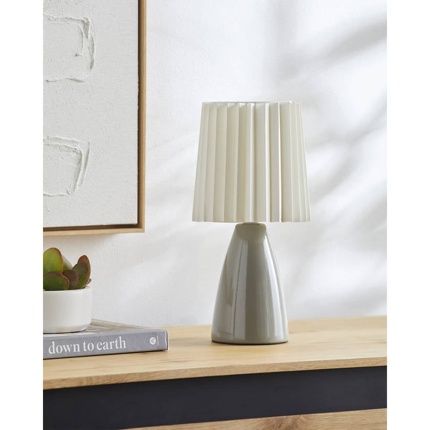 Donte Modern Gray Table Lamp