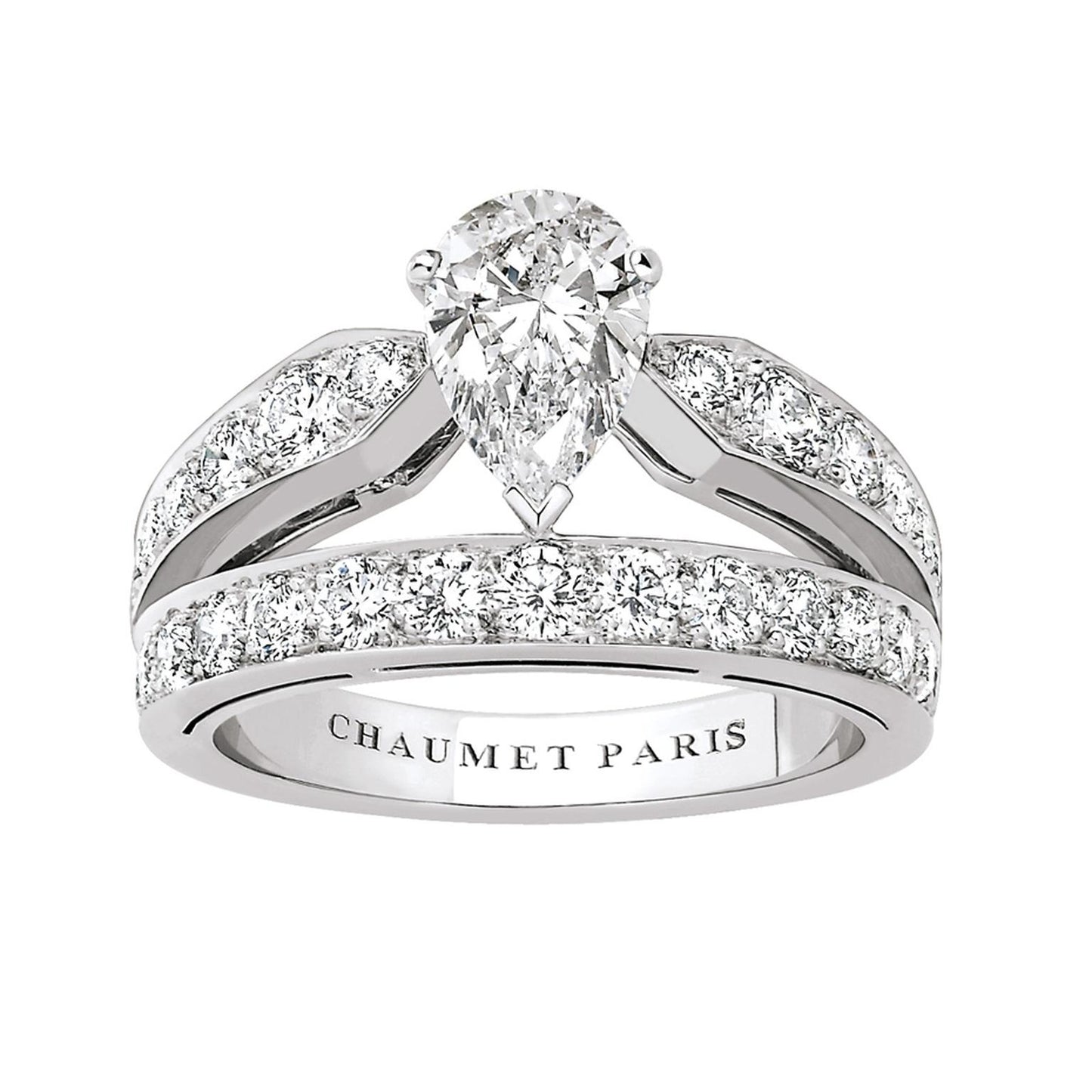 18K Jos¡§|phine Engagement Ring