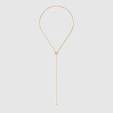 18K GG Blondie Pearl Drop Necklace