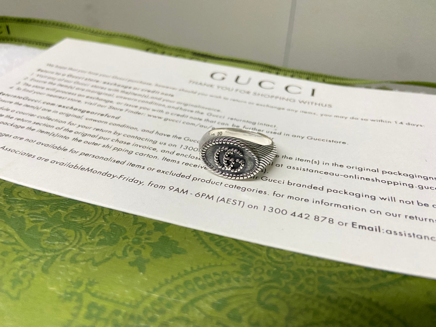 GG Marmont Pinky Ring