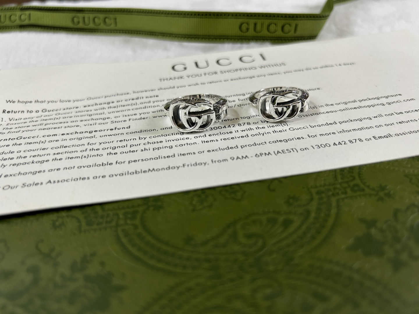 GG Marmont Key Open Ring