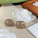 18K GG Crystals Earrings
