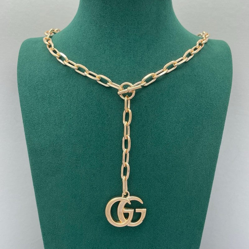 18K GG Big Gold Chain Necklace