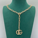 18K GG Big Gold Chain Necklace