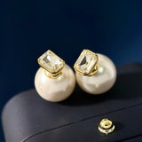 18K CD Tribales Pearl Earrings