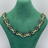 18K GG Interlocking G Brown Necklace