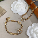 18K GG Flower Necklace