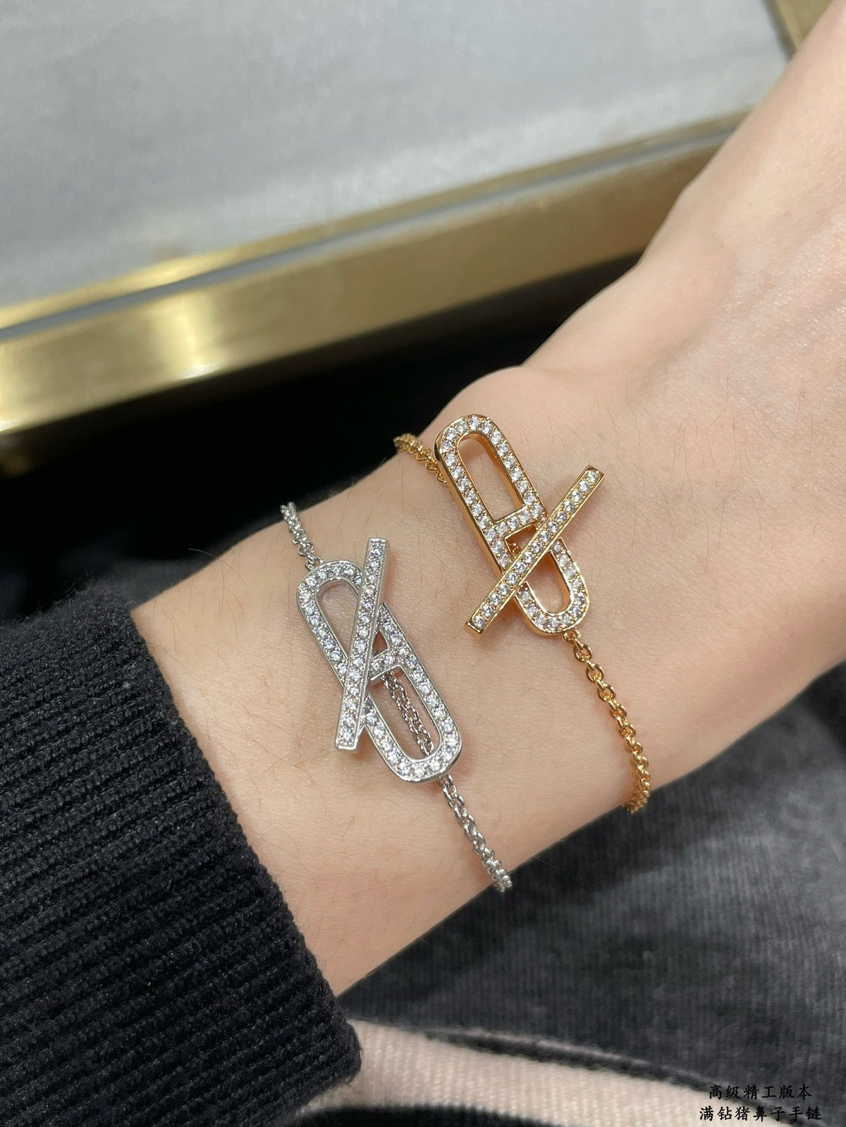 18K Ever Chaine D'ancre H Bracelet