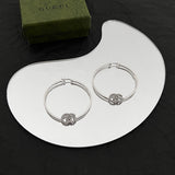 18K GG Running Diamond Bracelet