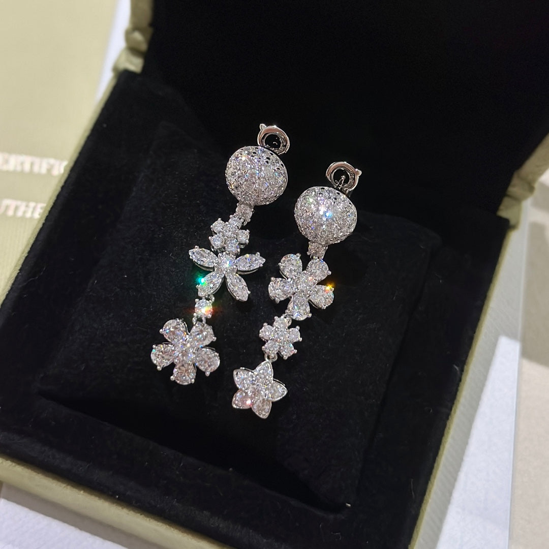 18K Folie Des Pr¡§|s Earrings