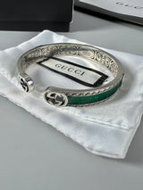 GG Interlocking G Bangle Wide Bracelet