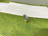 GG Tiger Head Chain Ring