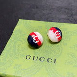 18K GG Color Earrings