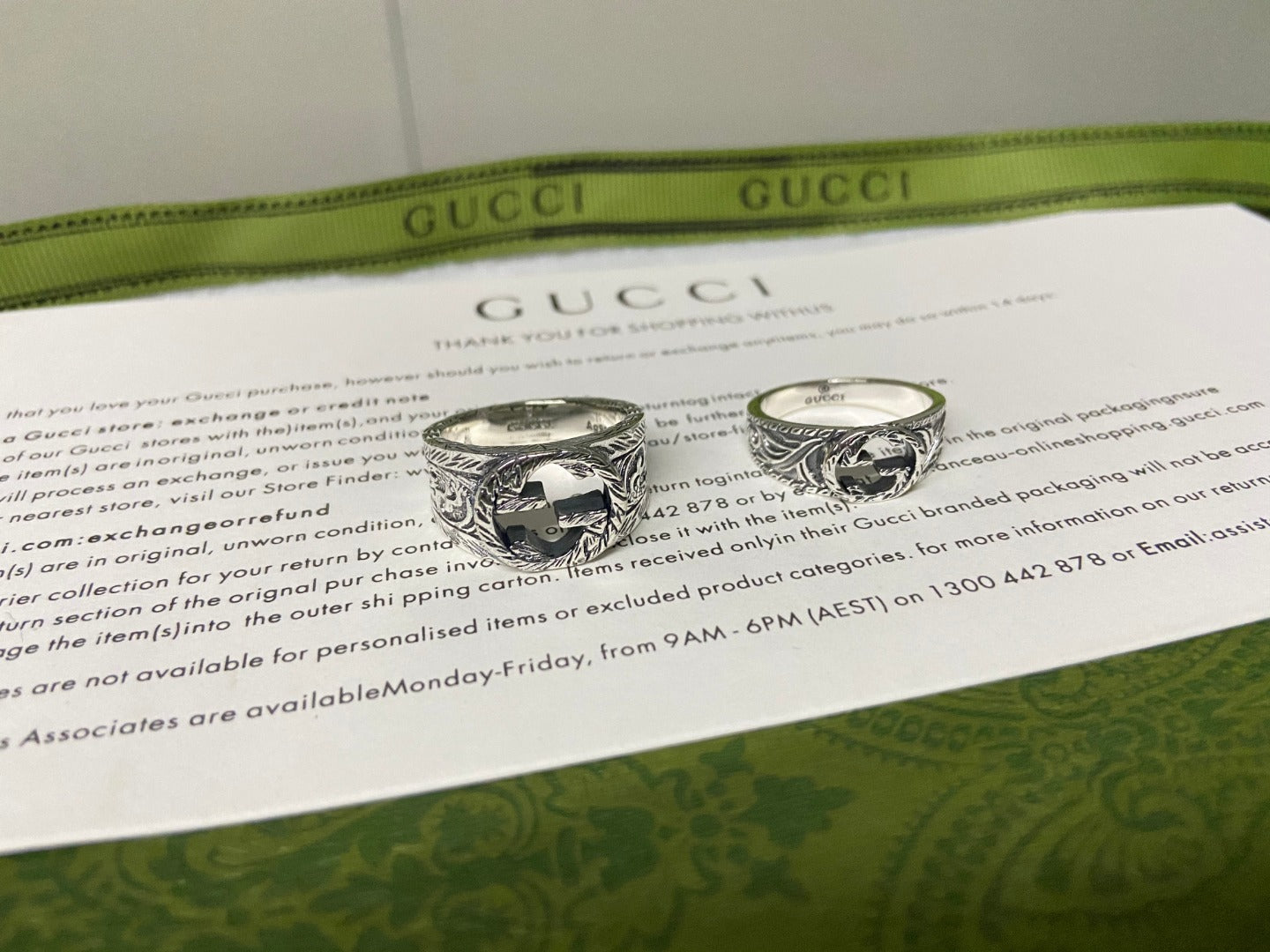 GG Interlocking G Ring