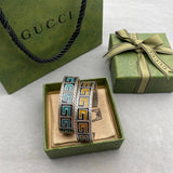 GG Cube Yellow Wide Bracelet