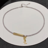 18K Saint Chain Diamond Necklace