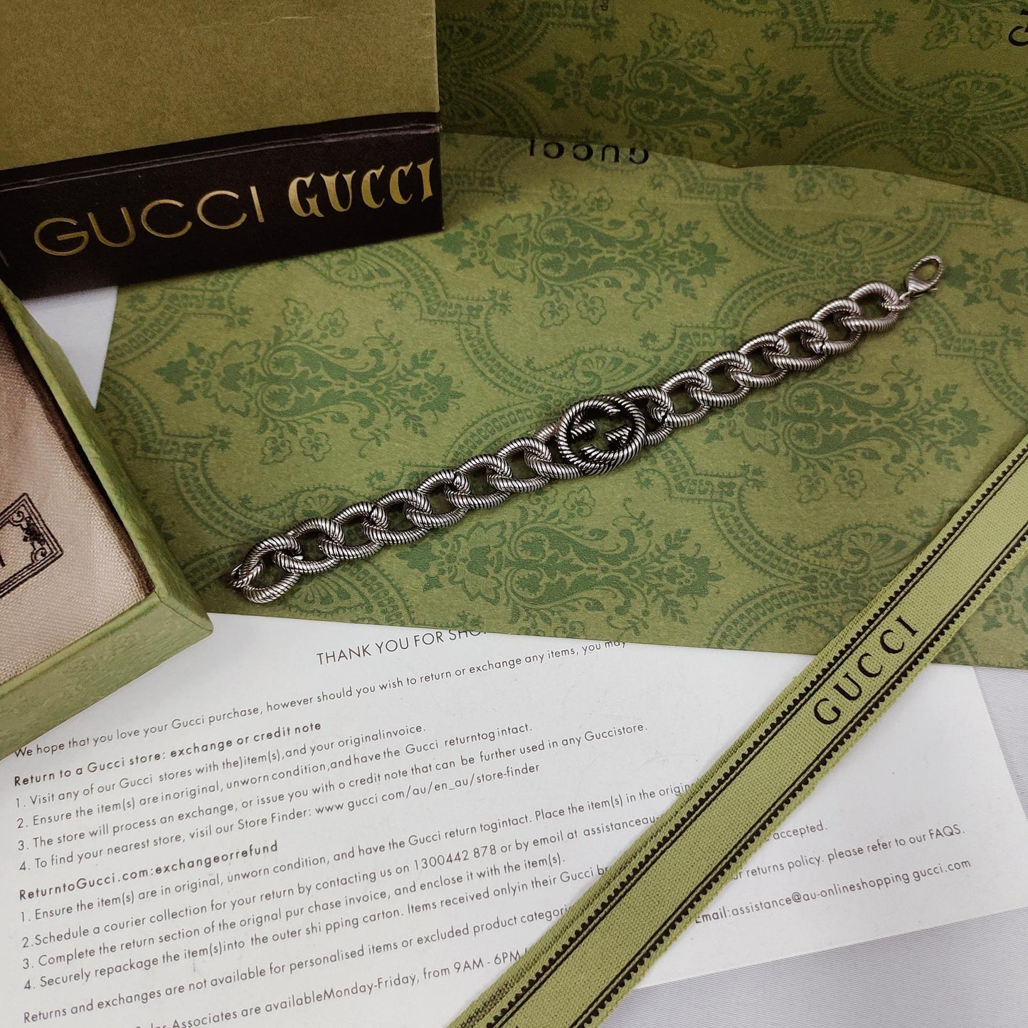 GG Interlocking G Bracelet