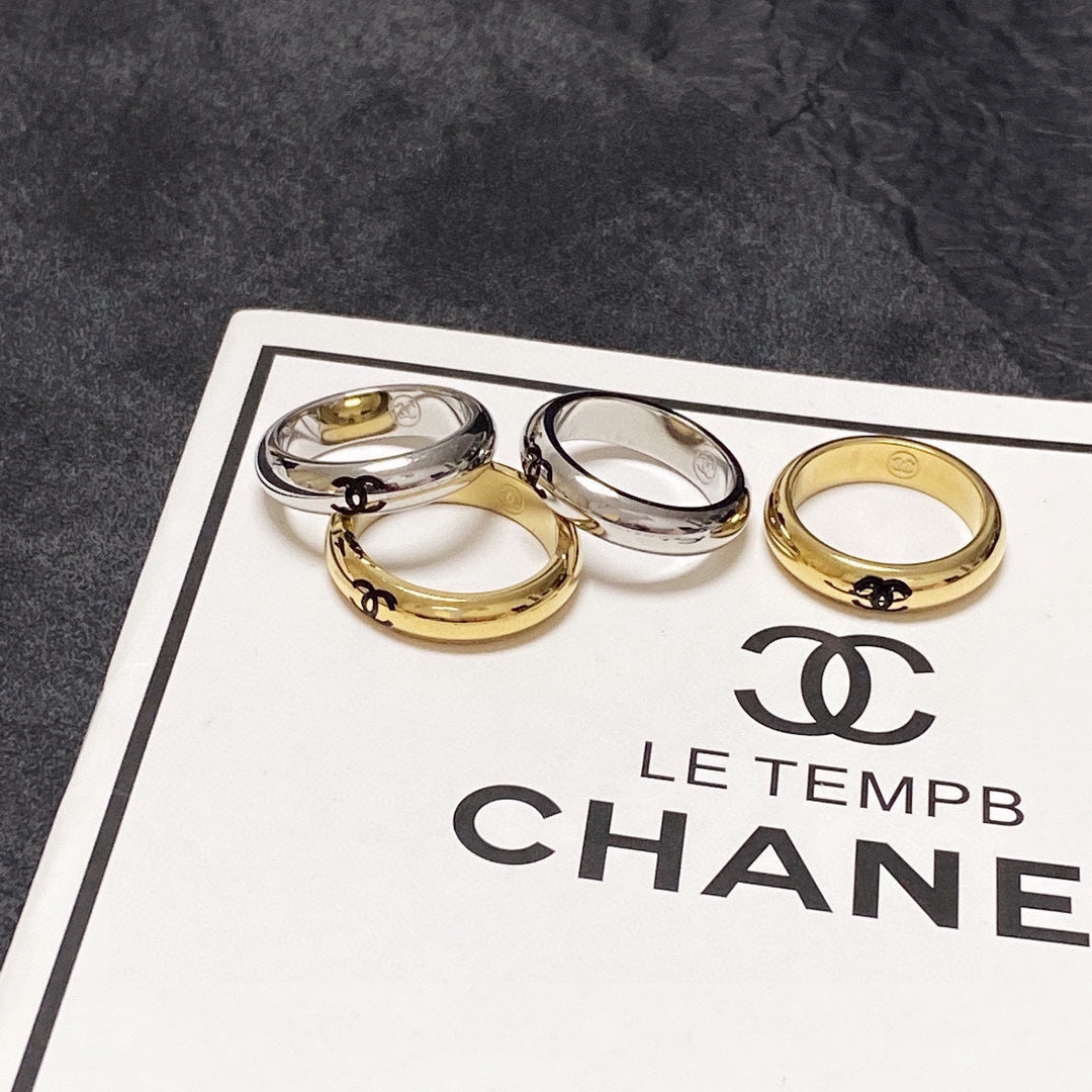 18K CC Coco Ring