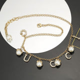18K GG Pearl Necklace