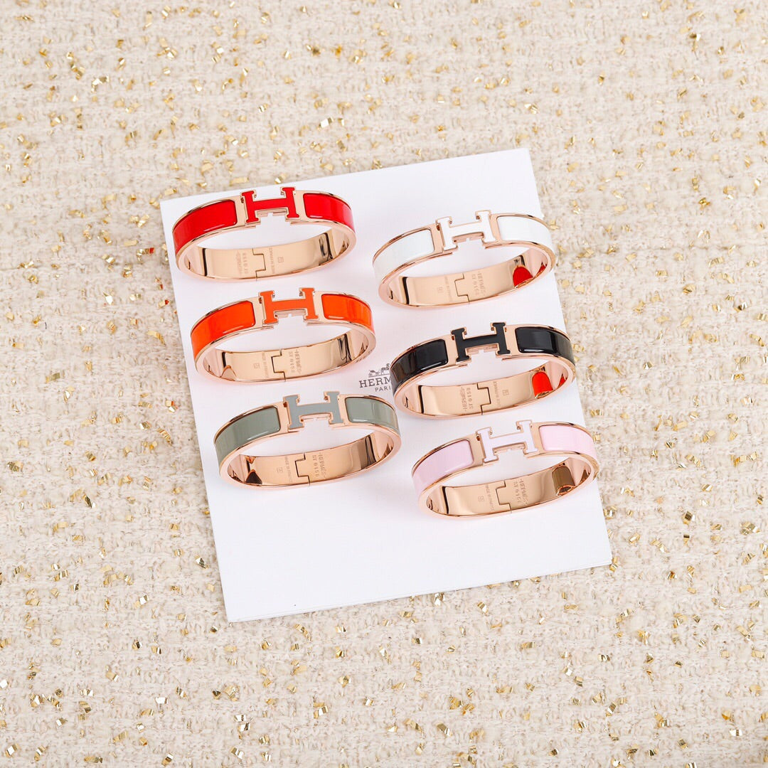 18K Clic H Pink Bracelet